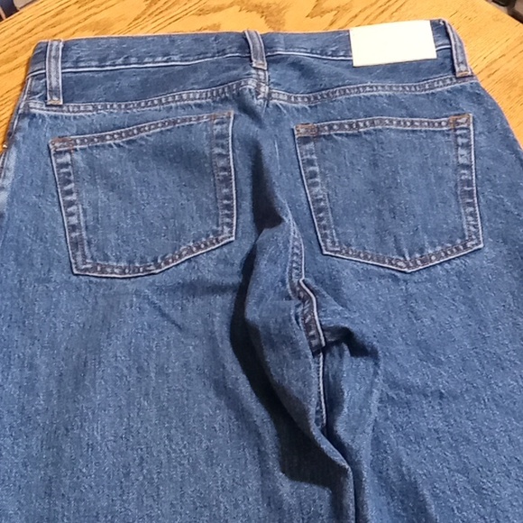 EVERLANE 26 TALL  Women Jeans DENIM Pants BLUE New Casual Work FADED - Picture 7 of 8